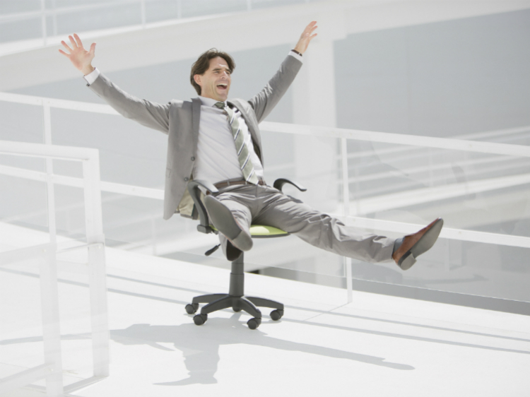 Competitive Office Chair Racing Is The Sport Australia Has Been Waiting For
