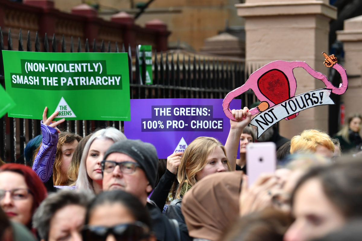 NSW Abortion Protest