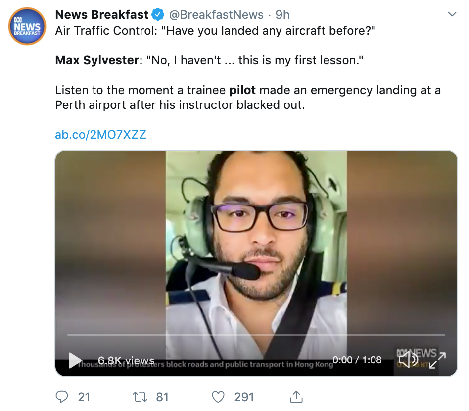 Emergency Plane Landing