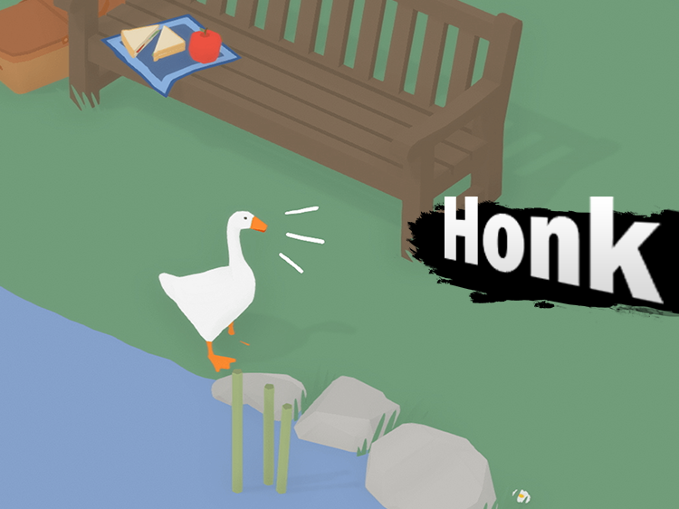 Yummy trophy in Untitled Goose Game