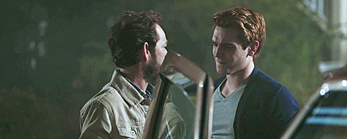 Fred and Archie Riverdale Luke Perry KJ Apa