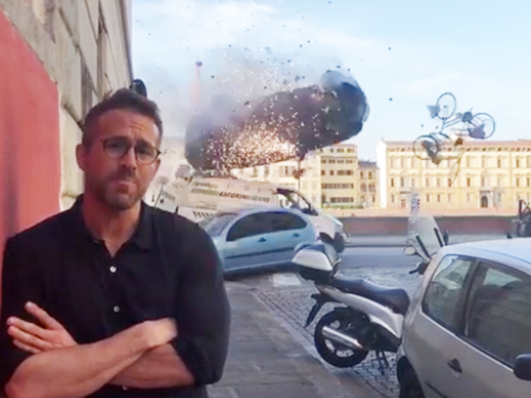 Ryan Reynolds shares explosive behind the scenes 6 Underground clip