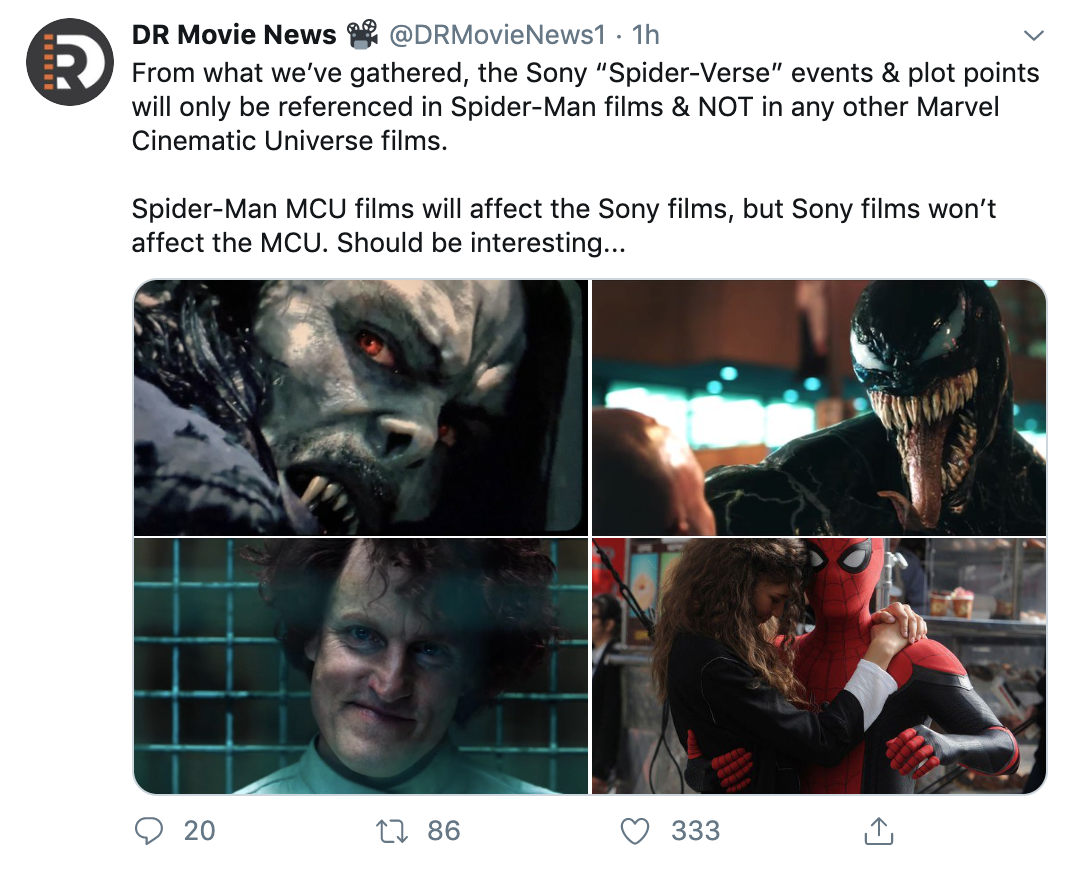 DR Movie News Morbius