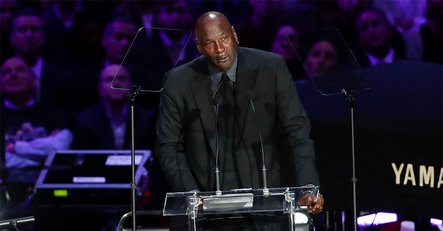michael jordan crying kobe