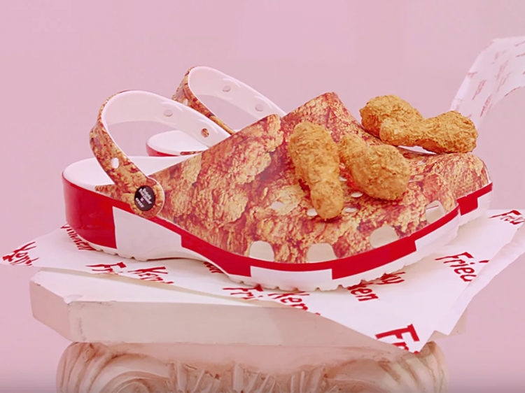 kfc crocs goat